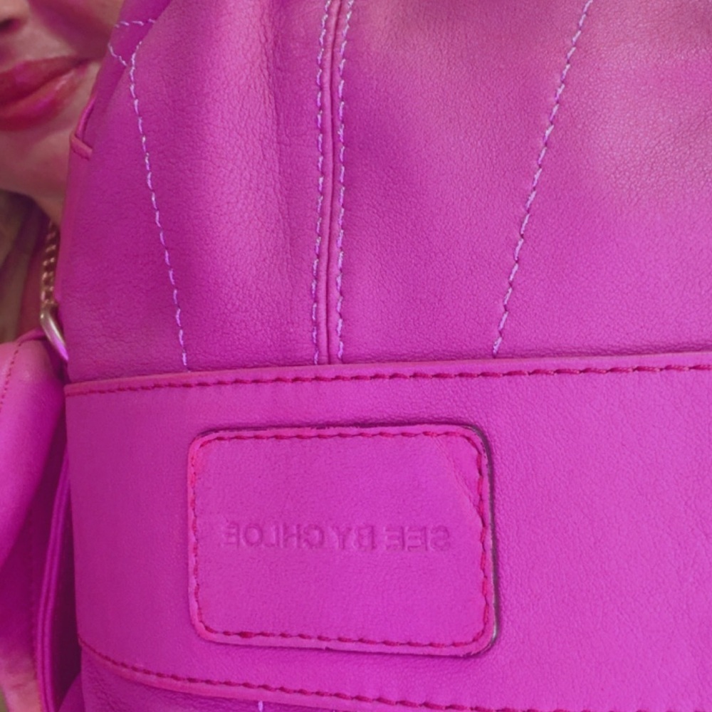 See By Chloe Pink Shoulder Bag - Picture 2 of 13